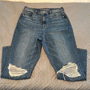 14Long , WOMENS AMERICAN EAGLE, Highest rise mom jeans